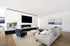 Ecosmart Fire Flex 86BY.BXR Bay Fireplace Insert - Black Finish / Black Burner - ESF.FX.86BY.BXR.B